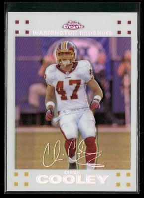 2007 Topps Chrome #TC144 Chris Cooley White Refractors #/869