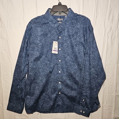 BRAND NEW Van Heusen Rose Print Long Sleeve