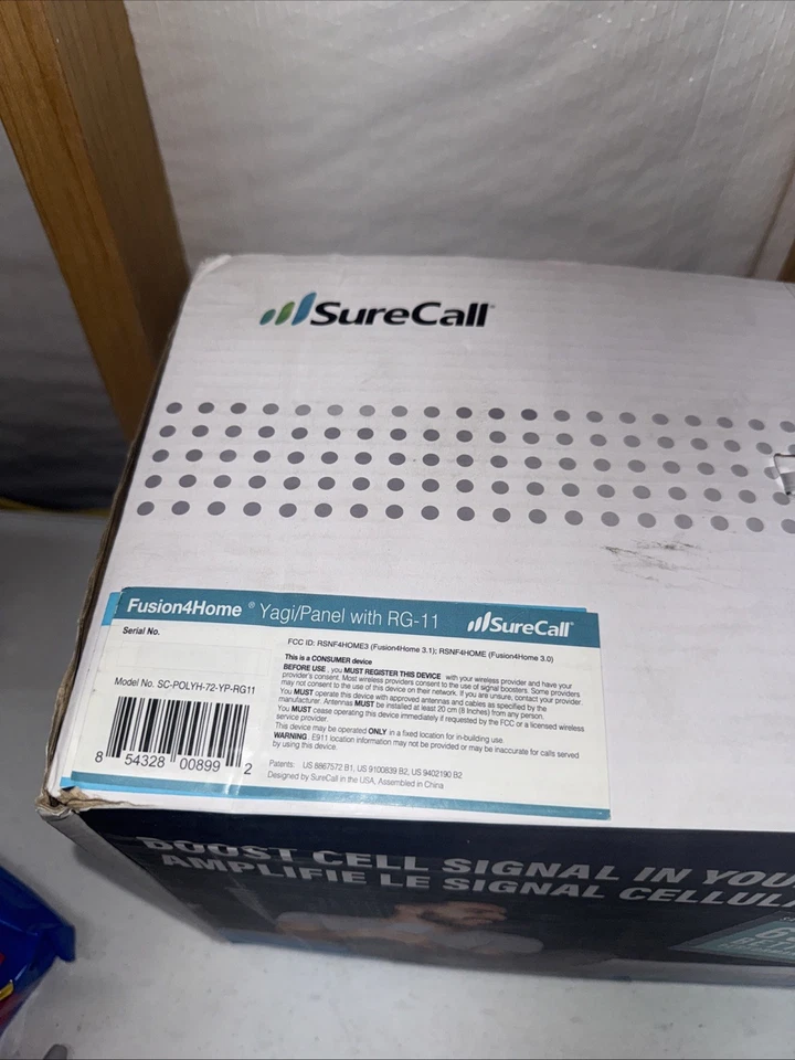 NEW - SureCall Fusion4Home Yagi/Panel Kit w/RG 11 Cell Phone Booster - Image 2 of 4