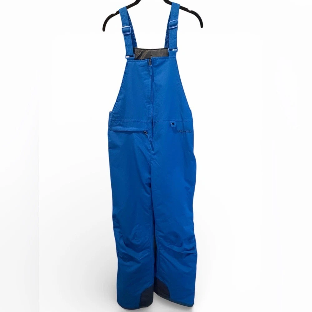 Arctix Kids Snow Bib Overalls Cobalt/Grey Size XL Water Resistant