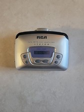 RCA Portable Digital AM/FM Stereo Cassette Player Model RP-1874B