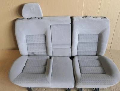 VW Golf 4 Bora Variant Kombi siège arrière banquette arrière siège sièges gris - Photo 1/4