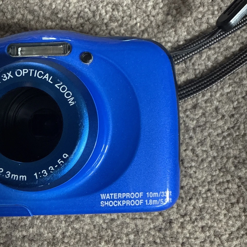 Nikon Coolpix W100 13.2MP Compact Digital Camera Blue Waterproof   - Image 4 of 4