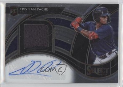 2021 Panini Select Rookie Jersey 156/299 Cristian Pache #RJA-CP Auto RC 06ee