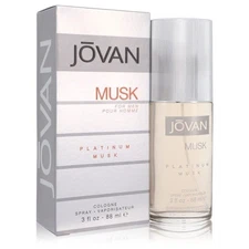 Jovan Platinum Musk | 3 oz Cologne Spray | Men