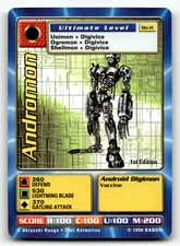 Digimon Digi Battle - Andromon Bo-11 - 1st Ed - Series 1 Bandai