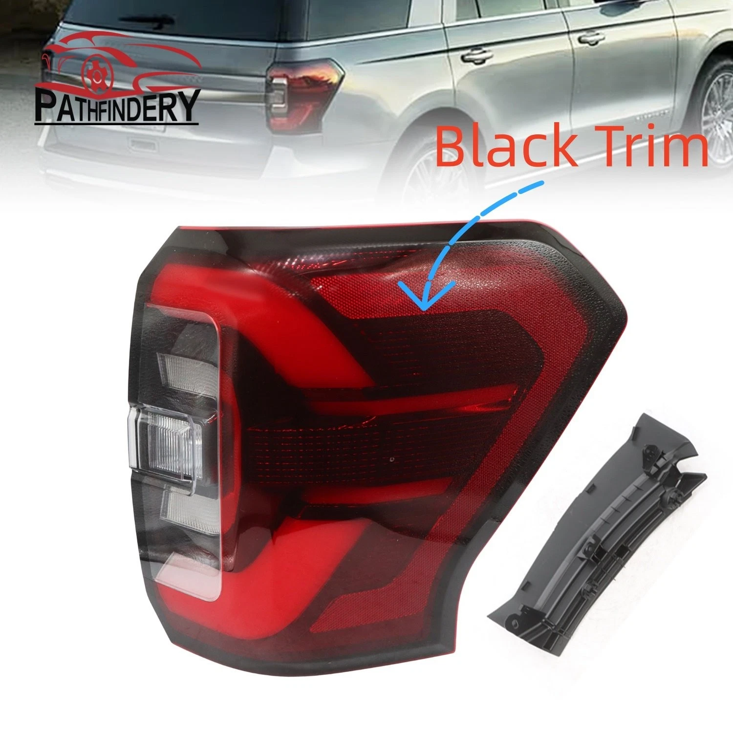For Ford Expedition 2022-2024 LED Black Tail Light Passenger Side NL1Z13404-F
Opens in a new window 