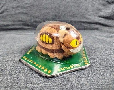 VTG 90's My Neighbor Totoro Catbus Wind Up Toy Studio Ghibli Sun Arrow Japan HTF