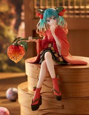 Hatsune Miku Flower Fairy Hozuki Winter Cherry Noodle Stopper Figure FuRyu