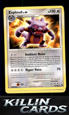 Exploud 17/106 Pokemon Rare Great Encounters Card LP