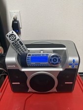 Sirius Starmate ST-B2 Boombox Speaker w/ ST2 Receiver W/ Remote Antenna READ
