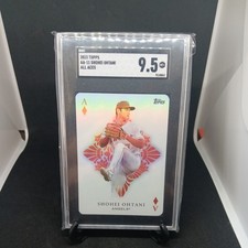 2023 Topps Series 1 All Aces Shohei Ohtani #AA-11 SGC 9.5 Mint+ Dodgers MVP