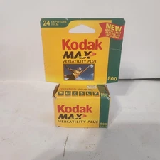Kodak Max  Versatility Plus 800 35mm 24exposure Film *Expired*