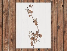 Reusable Tree Branches Stencil Template for Wall Art & DIY Crafts - StencilAir