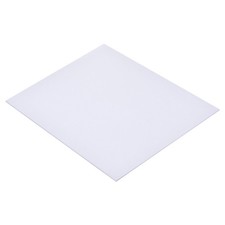 Pack of 2,White ABS Plastic Sheet 10x8x0.04inch for Building Model DIY Crafts