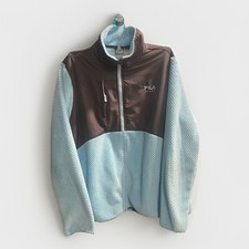 Fila Sport Women  s XL Light Blue and Grey Full Zip