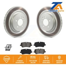 Coat Brake Rotors Semi-Metallic Pad Rear Kit For Land Rover Range Sport Defender