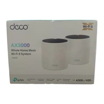 TP-Link Deco X55 AX3000 WiFi 6 Mesh System Weiß