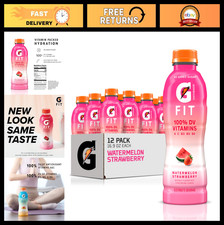 Electrolyte Drink, Healthy Hydration Beverage, Watermelon Strawberry, 12 Pack, 1