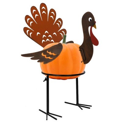 yosager Turkey Pumpkin Making Kit, Colorful Metal Thanksgiving DIY Pumpkins w...