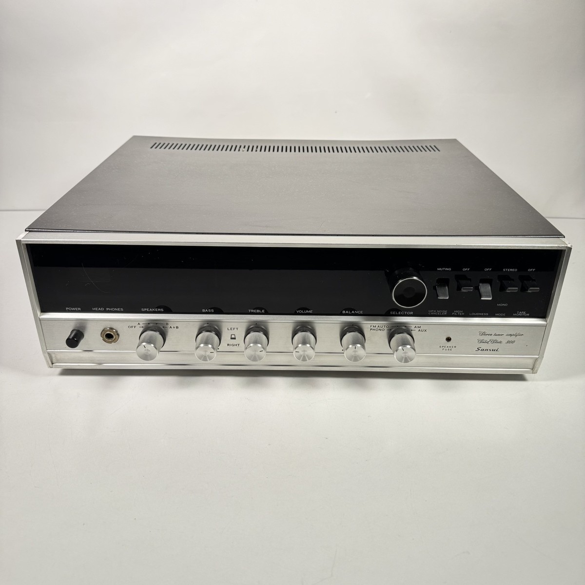 Sansui 800 Solid State Stereo AM/FM Tuner Amplifier Receiver