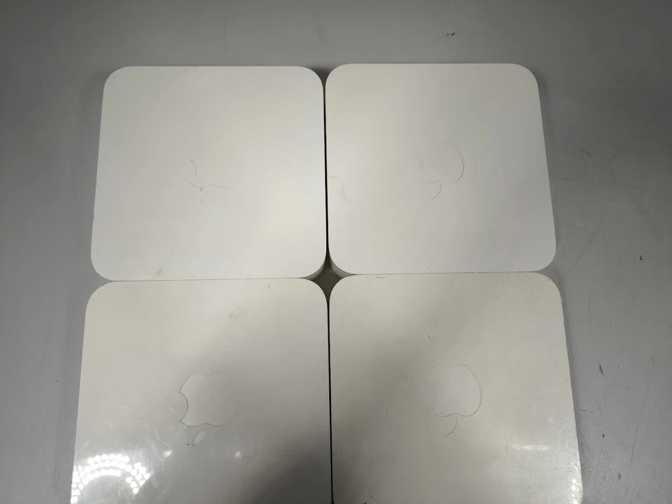 Lot of 7 Apple A1143 AirPort Extreme Base Stations for Parts - Image 3 of 4