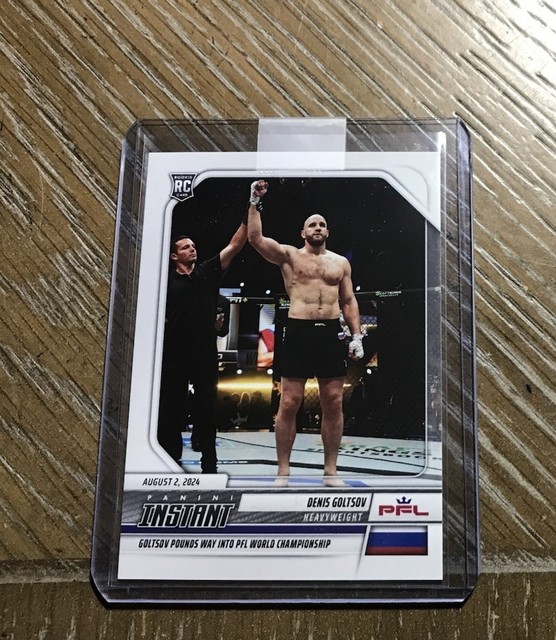 Denis Goltsov Rookie 2024 PFL Panini Instant #6 (1 of 70)