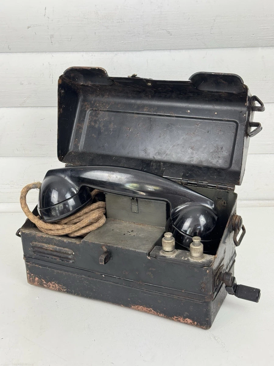 现场电话印第安纳原始二战美国野战装备及设备| eBay