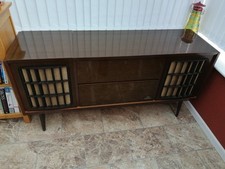 Grundig vintage stereo gram record player and radio