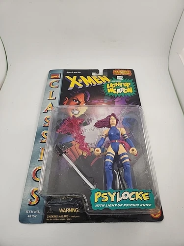 ToyBiz Marvel X-Men Classics Psylocke 1996 5" Vintage Action Figure New