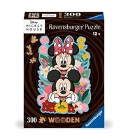 Wooden Puzzle 300 Teile - Disney Mickey & Minnie,