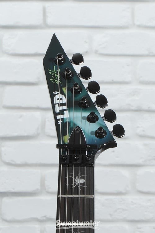 ESP LTD Kirk Hammett Signature KH-WZ White Zombie Electric