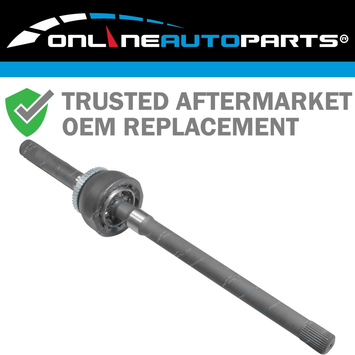 Front RH CV Joint + Axle Shaft for Landcruiser FZJ80 HDJ80
