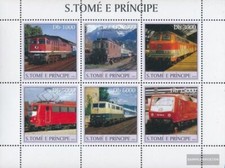 Sao Tome e Principe 2326-2331 Feuille miniature (complète. édition) neuf avec go