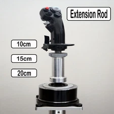 10cm/15cm/20cm Aluminum Extension Rod Joystick For Thrustmaster Warthog Joystick