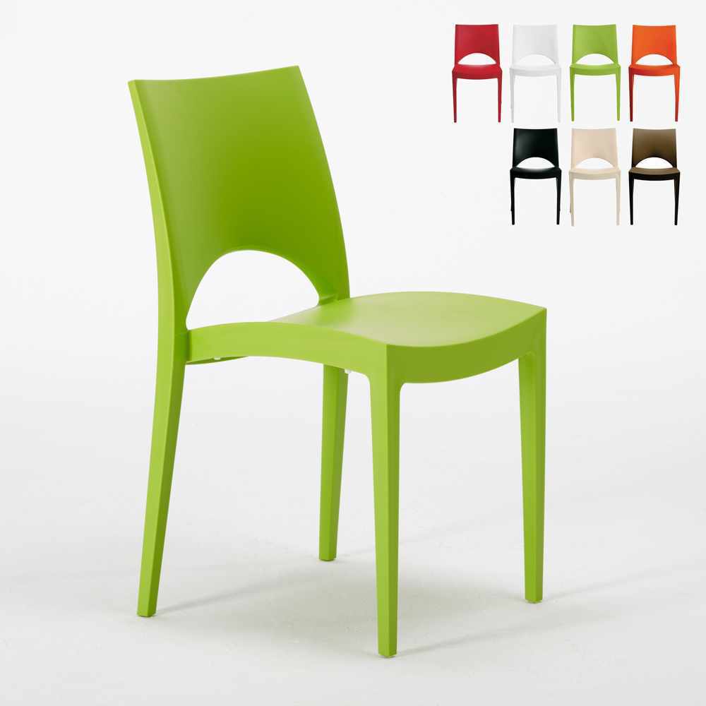 Silla de cocina Paris Grand Soleil de Polipropileno Apilable