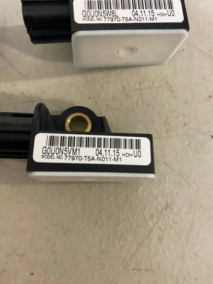 Sensor de impacto de choque lateral izquierdo o derecho ACURA TLX ILX RDX NSX 2016-2018 FABRICANTE DE EQUIPOS ORIGINALES 4 PIEZAS Foto 3 de 3