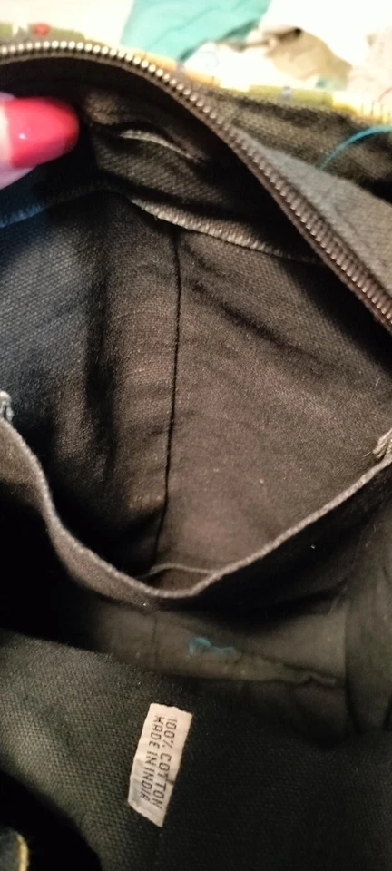 Handmade Boho Sling Shoulder Bag Patchwork embroidered made in India. - Image 4 of 4