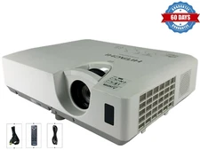 3LCD 3000 ANSI Projector for Conference Meeting Room Office HDMI 1080p w/Bundle