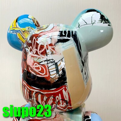 Medicom 1000% Bearbrick ~ Jean-Michel Basquiat #6 Be@r Brick | eBay