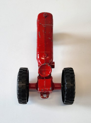 Vintage Hubley Kiddie Toy Diecast Red Farm Tractor - Picture 5 of 7