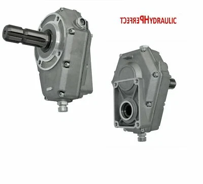 PERFECT HYDRAULIC Hydraulic PTO gearbox Power transmission gear BG2 size 2 PTO stub 1: 3.8 60001-6