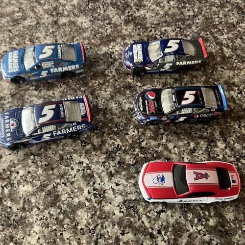 5 Die Cast Model Race Cars Out of Box # 5 Farmers & Pepsi & Angels - Picture 3 of 9