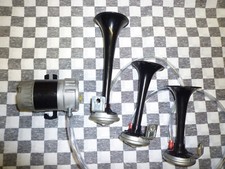 Produktbild - Ferrari/Fiat/Alfa Stebel Junior Kompressor-Hupe Vintage 70er Jahre 12 V