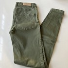 Pull & Bear Womens Mex Sz 24 Skinny Olive Green Jeans — photo 2