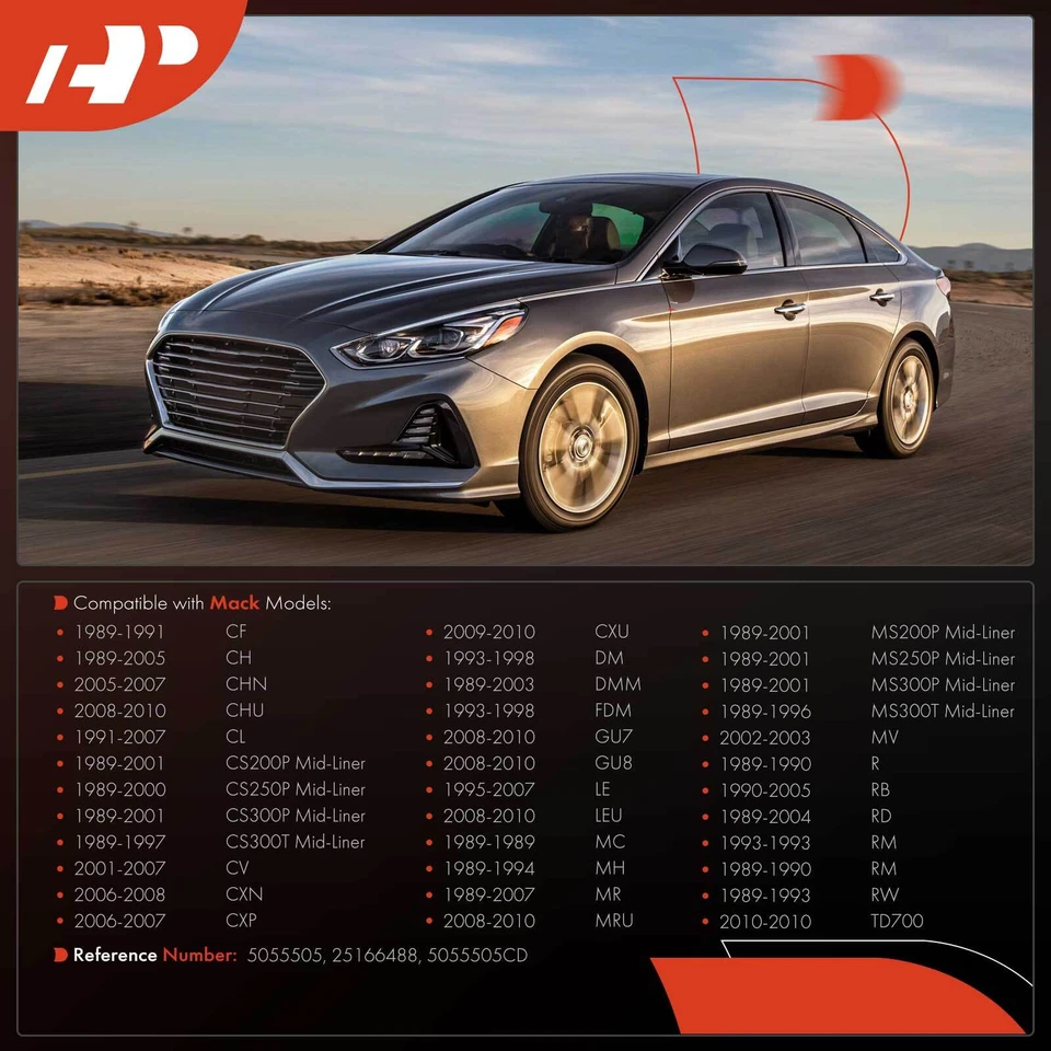 A-Premium Speed Sensor for Mack CF CS200P Mid-Liner CXN MS200P Mid-Liner TD700 - Image 2 of 4