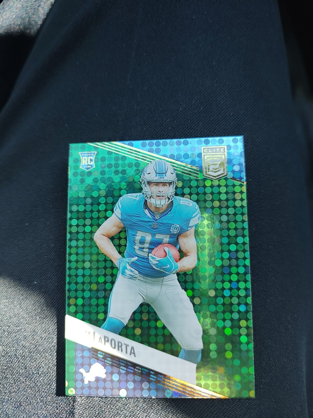 2023 Panini Donruss Elite - Rookies Green Disco #180 Sam LaPorta (RC)(JGA)