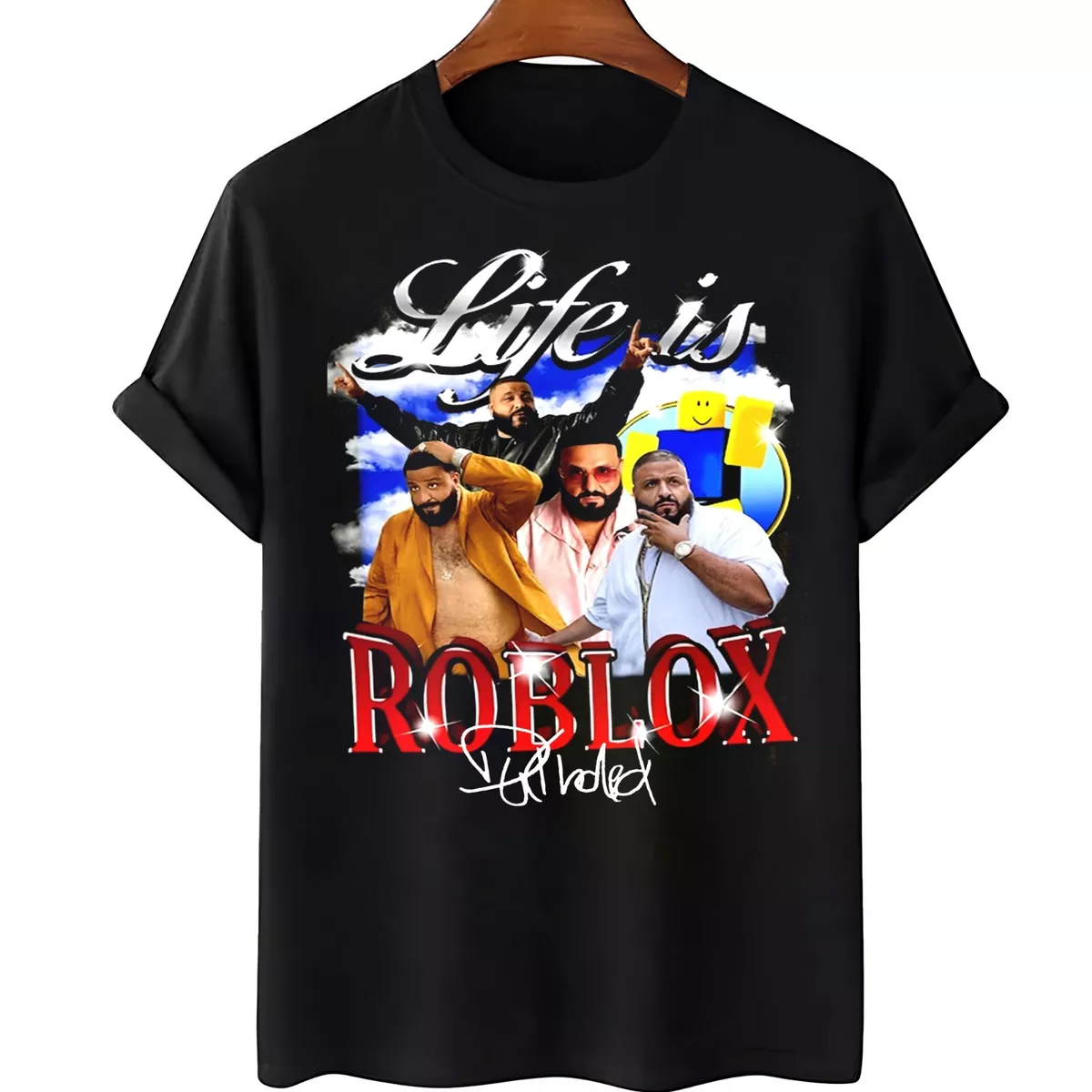 Free Nike t-shirt roblox[Black] em 2023