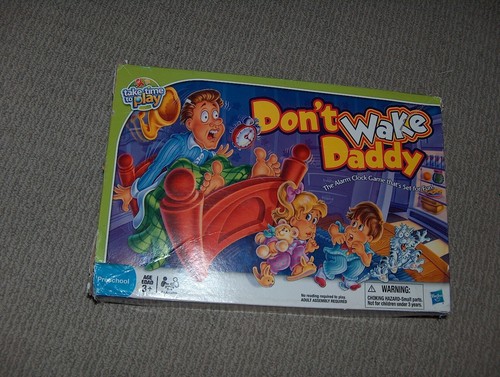 Don't Wake Daddy Board Game - Complete With All Pieces & Cards TESTED ROUGH BOX