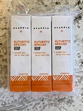 3 Alaffia Authentic African FACIAL SERUM Nutrient Rich Shea Butter Aloe